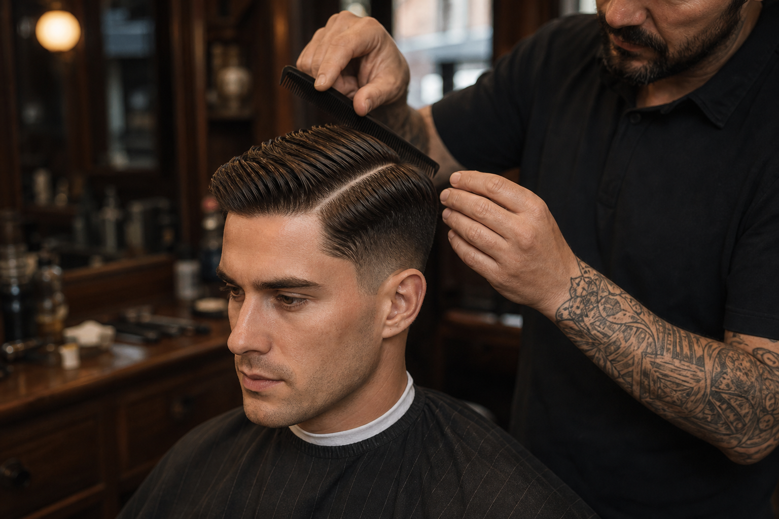 Classic Side Part