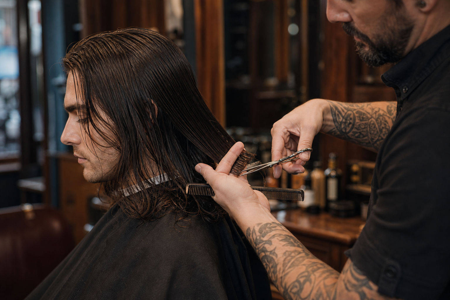 Long Hair Tidy